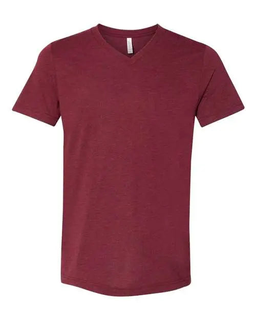 BELLA + CANVAS - Triblend V-Neck Short Sleeve Tee - L - 3415 BELLA + CANVAS