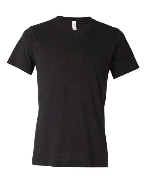 BELLA + CANVAS - Triblend V-Neck Short Sleeve Tee - M - 3415 BELLA + CANVAS