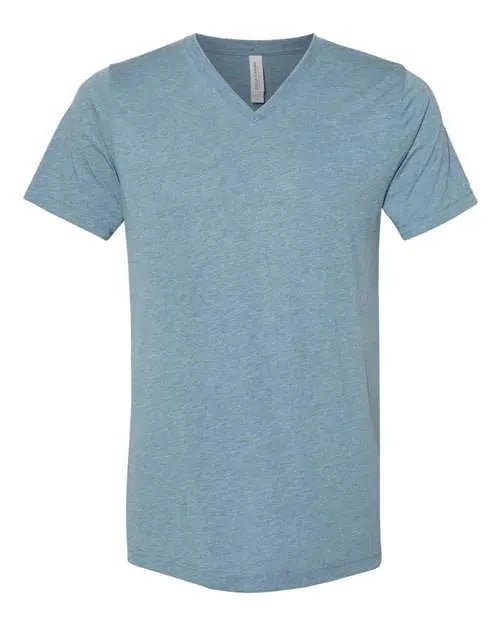 BELLA + CANVAS - Triblend V-Neck Short Sleeve Tee - M - 3415 BELLA + CANVAS