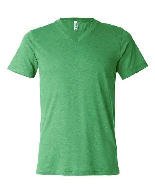 BELLA + CANVAS - Triblend V-Neck Short Sleeve Tee - M - 3415 BELLA + CANVAS