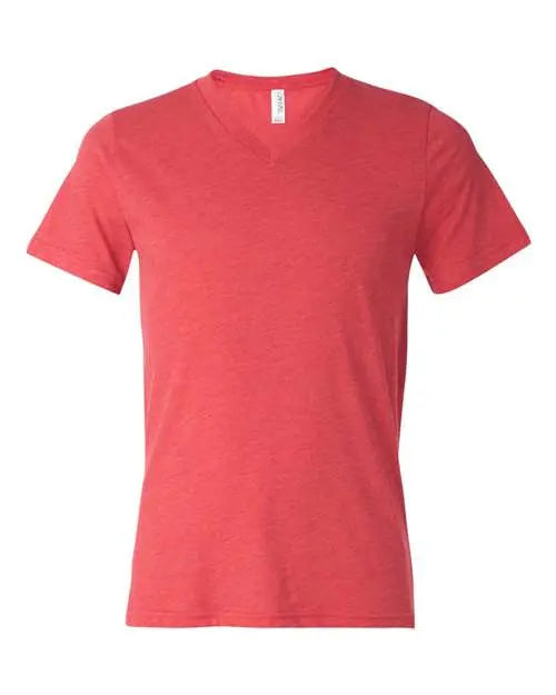 BELLA + CANVAS - Triblend V-Neck Short Sleeve Tee - M - 3415 BELLA + CANVAS