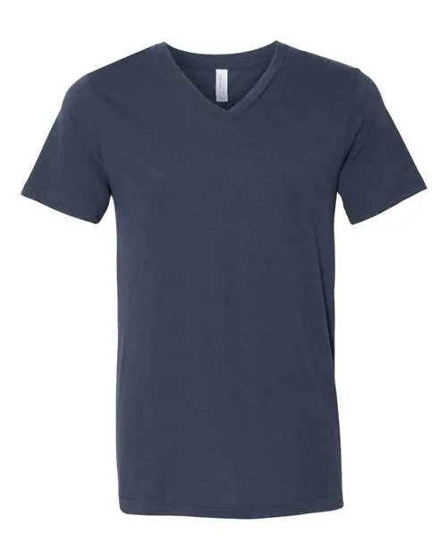 BELLA + CANVAS - Triblend V-Neck Short Sleeve Tee - M - 3415 BELLA + CANVAS