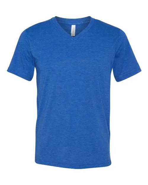 BELLA + CANVAS - Triblend V-Neck Short Sleeve Tee - M - 3415 BELLA + CANVAS