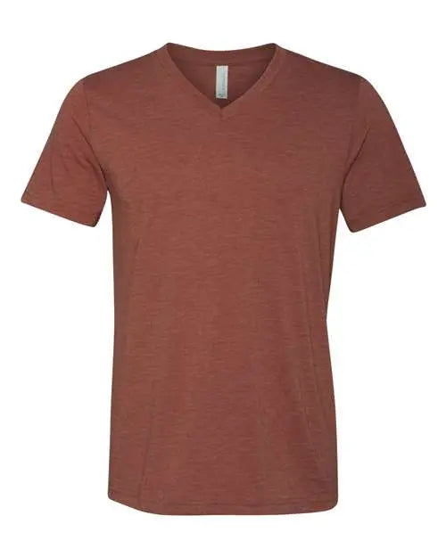 BELLA + CANVAS - Triblend V-Neck Short Sleeve Tee - S - 3415 BELLA + CANVAS