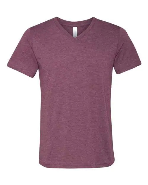BELLA + CANVAS - Triblend V-Neck Short Sleeve Tee - S - 3415 BELLA + CANVAS