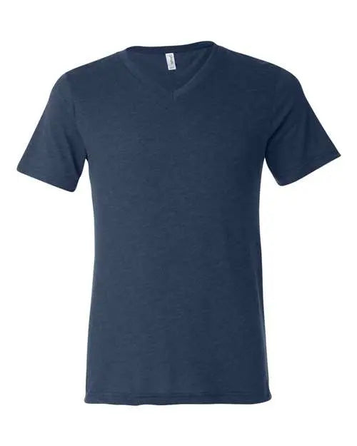 BELLA + CANVAS - Triblend V-Neck Short Sleeve Tee - S - 3415 BELLA + CANVAS