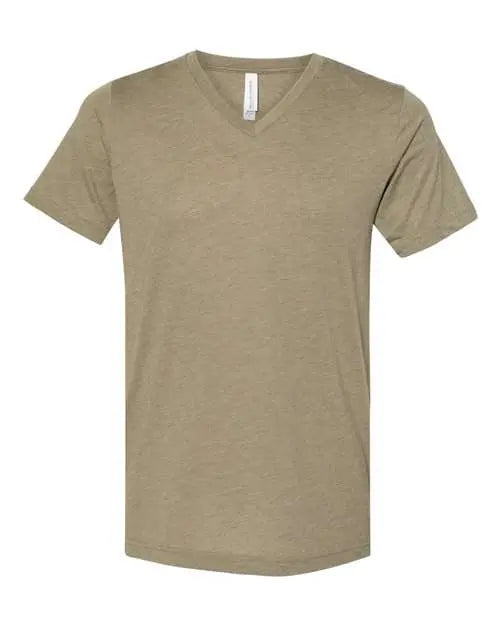 BELLA + CANVAS - Triblend V-Neck Short Sleeve Tee - S - 3415 BELLA + CANVAS