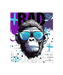 Bad Monkey - DTF Ready to Press (original)