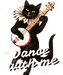 Banjo Cat - DTF Ready to Press (original)