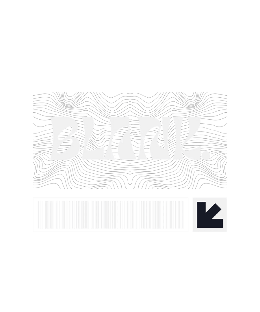 Barcode Wave - DTF Ready to Press