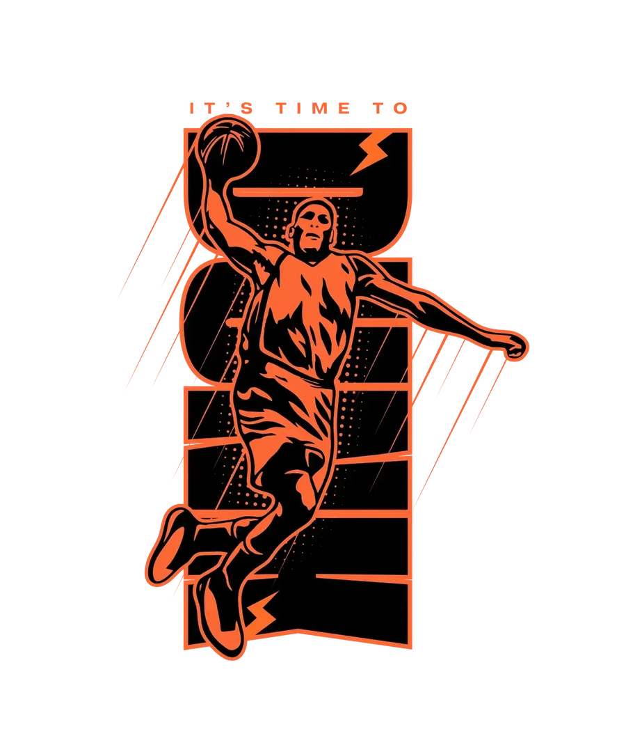 Basketball Energy - DTF Ready to Press