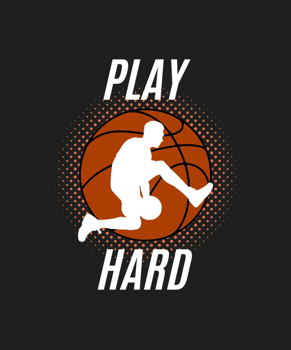Basketball Motivation - DTF Ready to Press (black_bg)