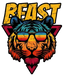 Beast Tiger Print - DTF Ready to Press (original)
