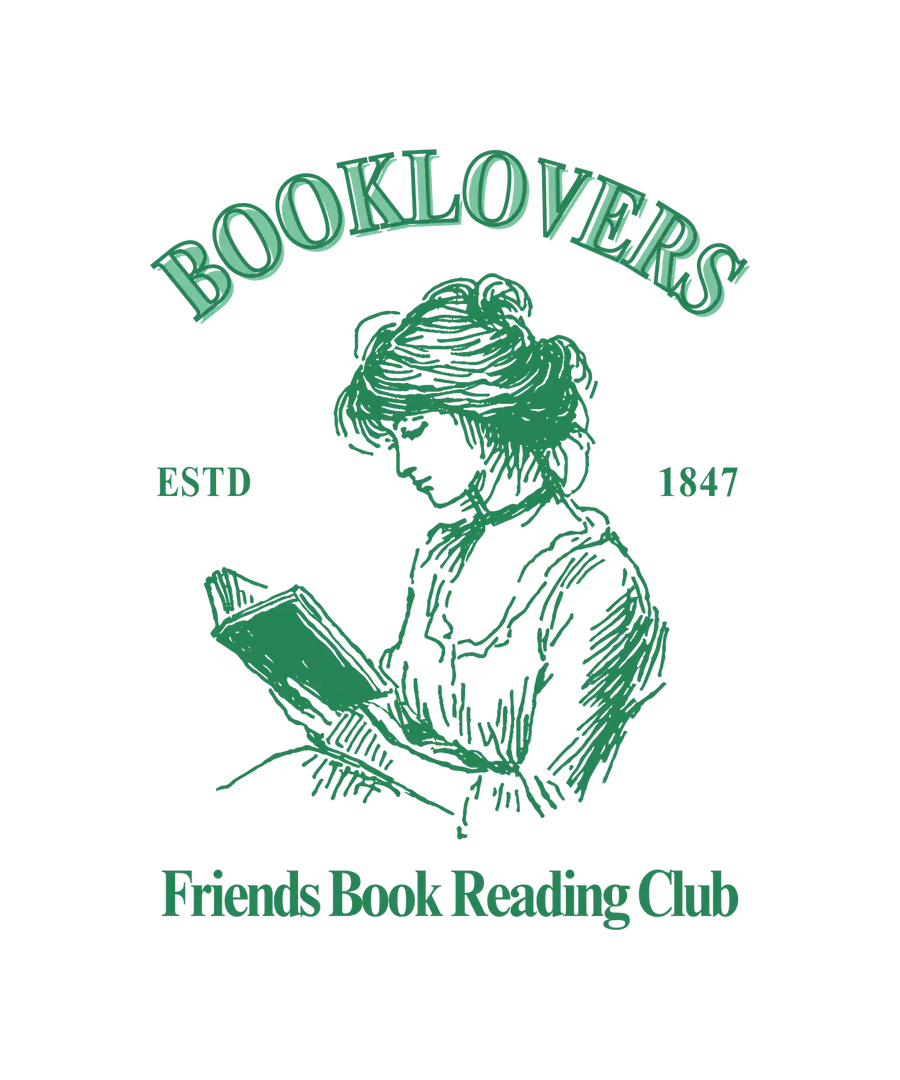Booklovers Club - DTF Ready to Press