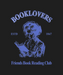 Booklovers Club Vintage - DTF Ready to Press (black_bg)