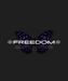Butterfly Freedom - DTF Ready to Press (black_bg)