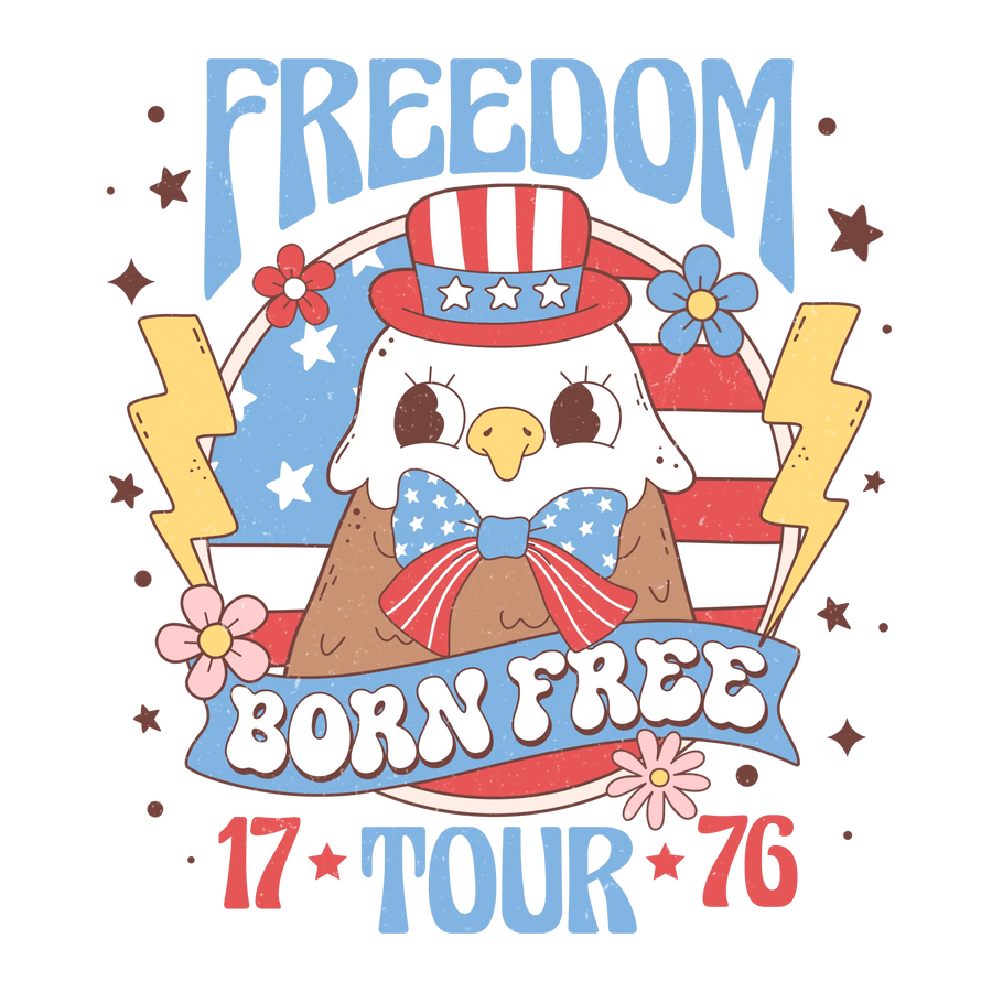 Freedom America Design - DTF Ready To Press