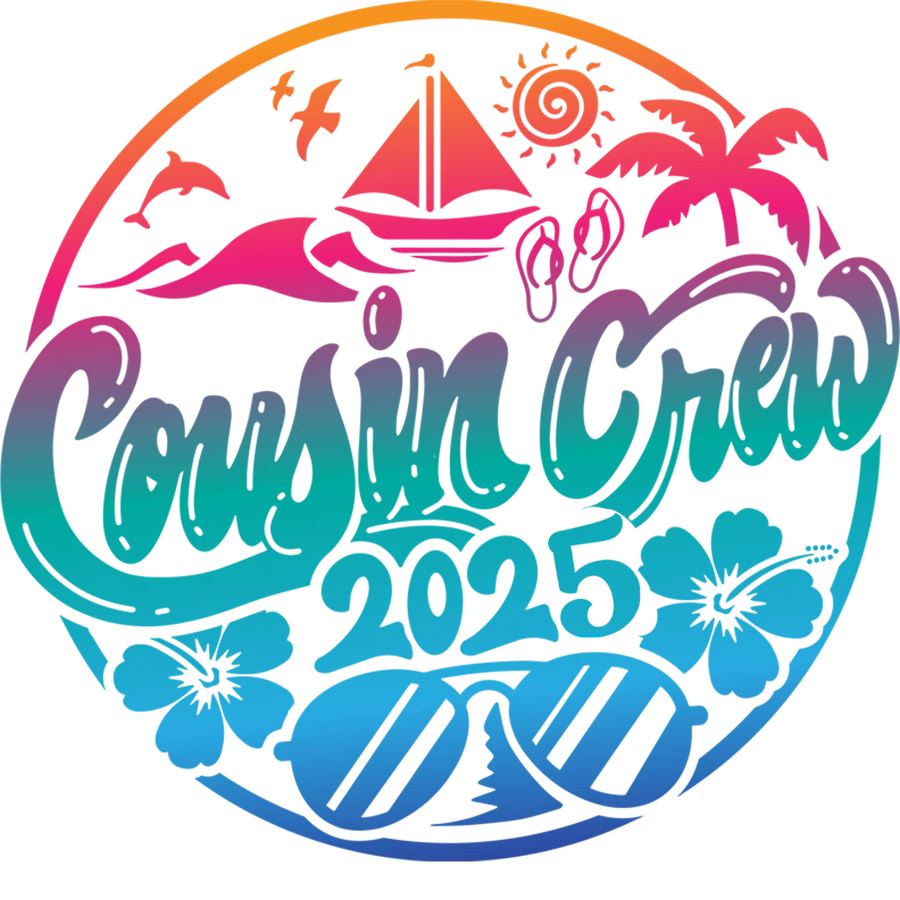 2025 Matching Cousin Crew Design - DTF Ready To Press