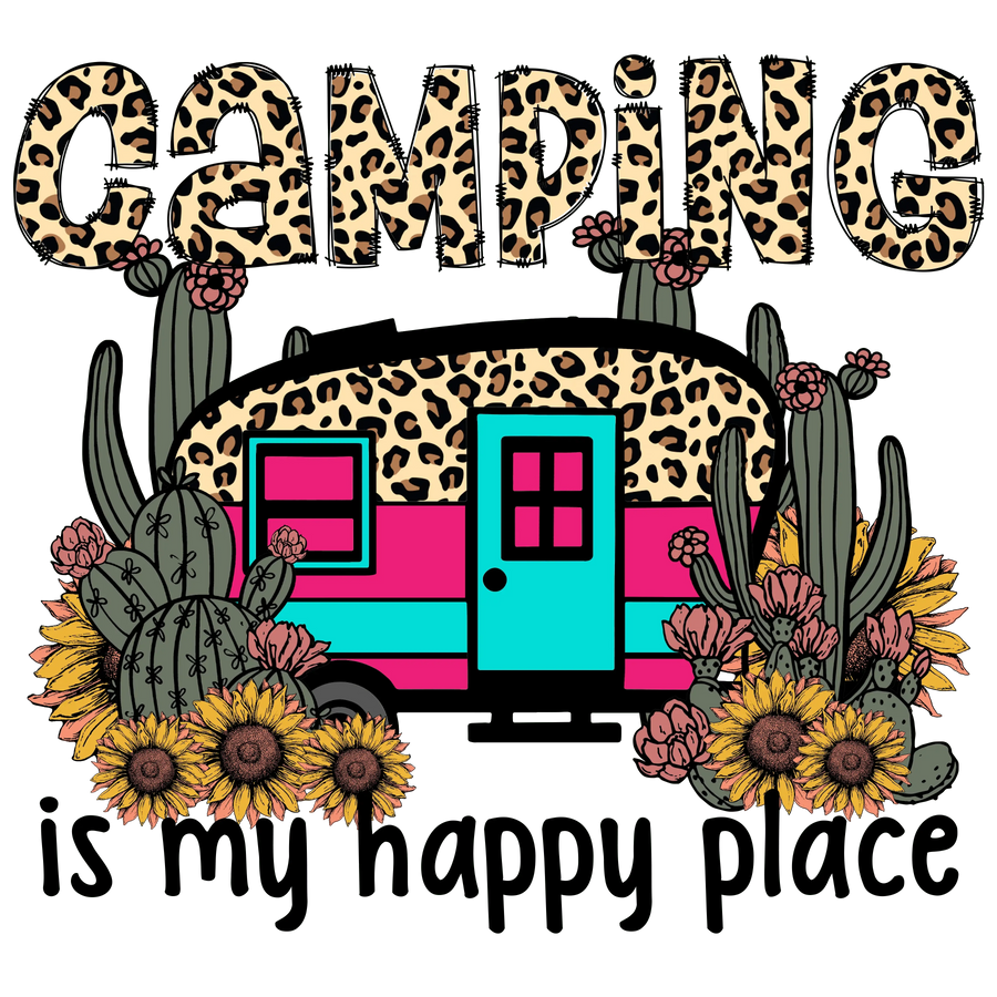 Summer Camp Design - DTF Ready To Press
