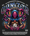 Cancer Zodiac - DTF Ready to Press (black_bg)