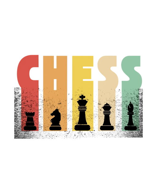 Chess Pieces DTF Ready to Press (original)