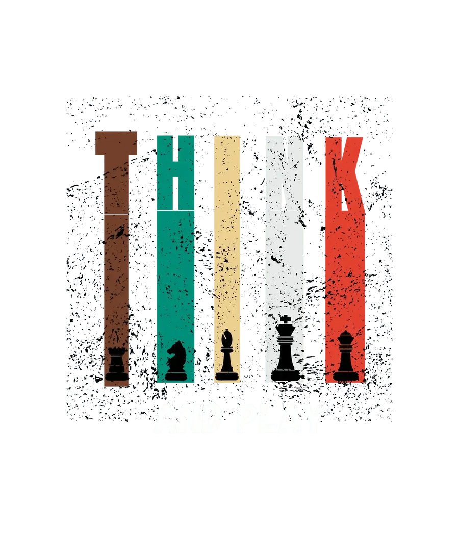 Chess Think and Play - DTF Ready to Press