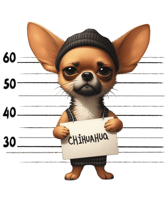 Funny Chihuahua Design - DTF Ready To Press