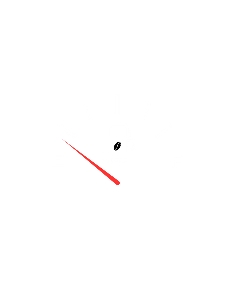 Coffee Fuel Gauge - DTF Ready to Press