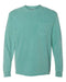 Comfort Colors - Garment-Dyed Heavyweight Long Sleeve Pocket T-Shirt - 3XL - 4410 Comfort Colors