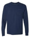 Comfort Colors - Garment-Dyed Heavyweight Long Sleeve Pocket T-Shirt - 3XL - 4410 Comfort Colors