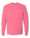 Comfort Colors - Garment-Dyed Heavyweight Long Sleeve Pocket T-Shirt - M - 4410 Comfort Colors