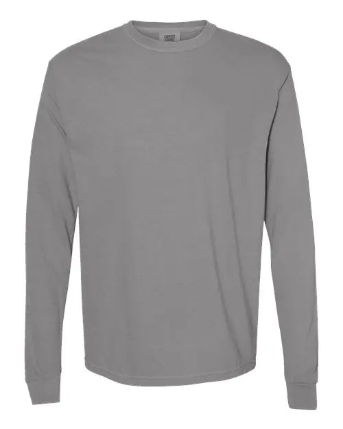 Comfort Colors - Garment-Dyed Heavyweight Long Sleeve T-Shirt - 3XL - 6014 Comfort Colors