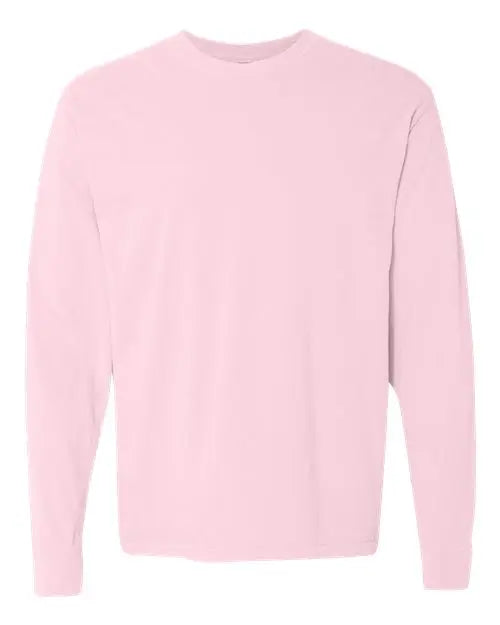 Comfort Colors - Garment-Dyed Heavyweight Long Sleeve T-Shirt - L - 6014 Comfort Colors