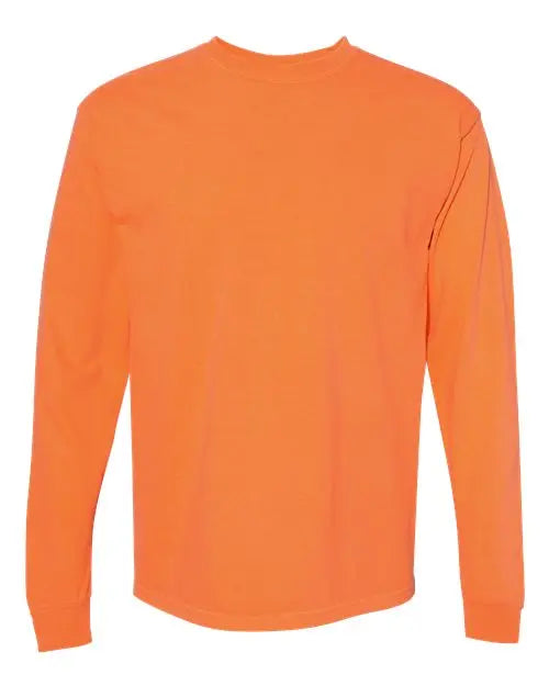 Comfort Colors - Garment-Dyed Heavyweight Long Sleeve T-Shirt - L - 6014 Comfort Colors