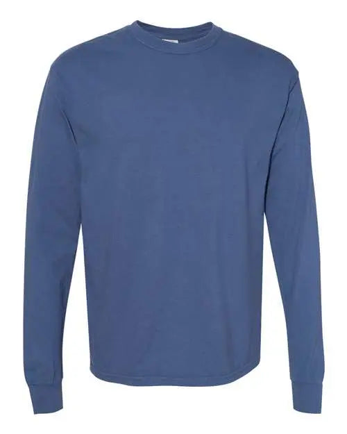 Comfort Colors - Garment-Dyed Heavyweight Long Sleeve T-Shirt - L - 6014 Comfort Colors