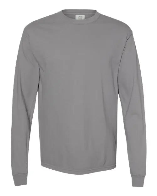 Comfort Colors - Garment-Dyed Heavyweight Long Sleeve T-Shirt - L - 6014 Comfort Colors