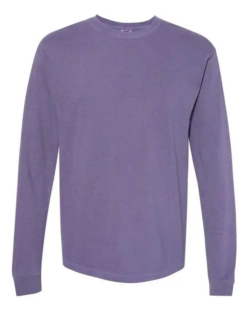 Comfort Colors - Garment-Dyed Heavyweight Long Sleeve T-Shirt - L - 6014 Comfort Colors