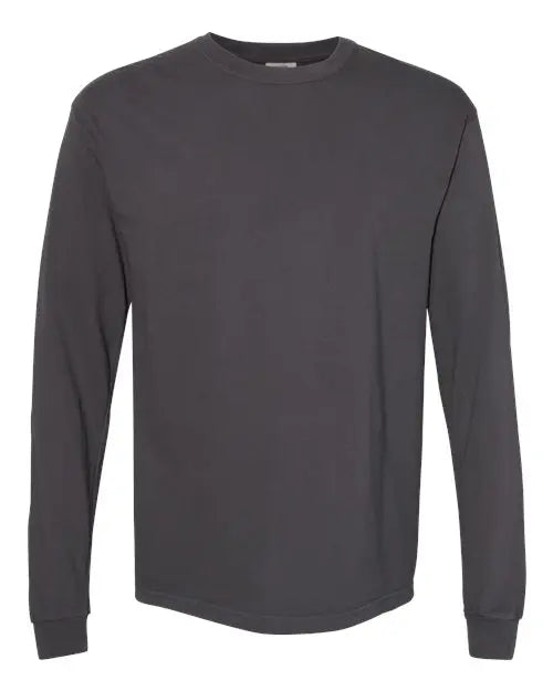 Comfort Colors - Garment-Dyed Heavyweight Long Sleeve T-Shirt - L - 6014 Comfort Colors