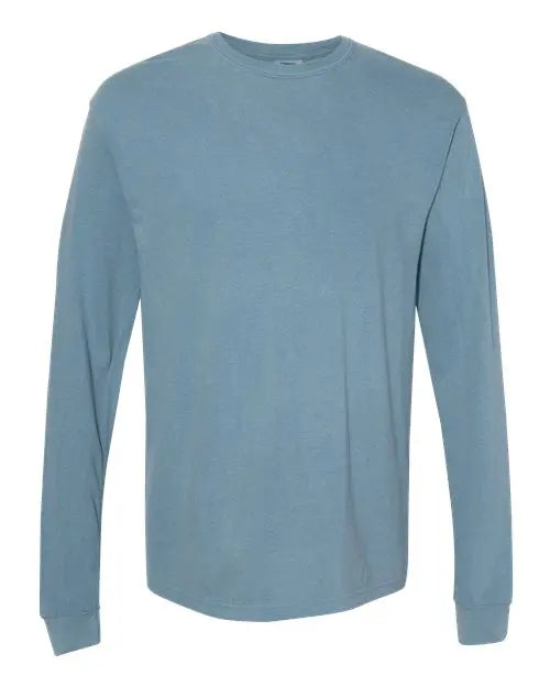 Comfort Colors - Garment-Dyed Heavyweight Long Sleeve T-Shirt - L - 6014 Comfort Colors