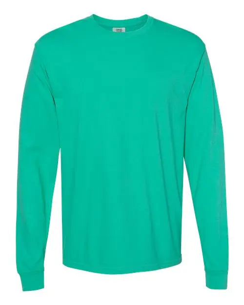 Comfort Colors - Garment-Dyed Heavyweight Long Sleeve T-Shirt - L - 6014 Comfort Colors