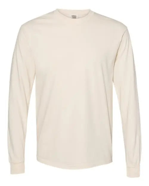 Comfort Colors - Garment-Dyed Heavyweight Long Sleeve T-Shirt - L - 6014 Comfort Colors