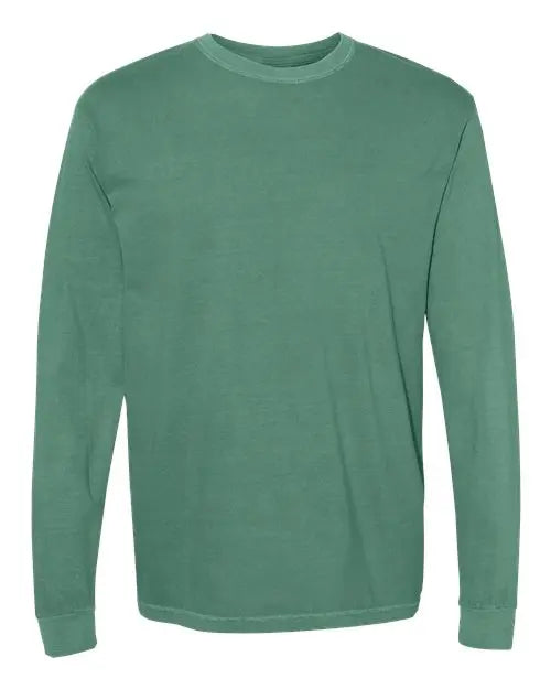 Comfort Colors - Garment-Dyed Heavyweight Long Sleeve T-Shirt - L - 6014 Comfort Colors