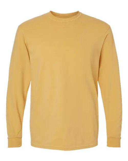 Comfort Colors - Garment-Dyed Heavyweight Long Sleeve T-Shirt - L - 6014 Comfort Colors