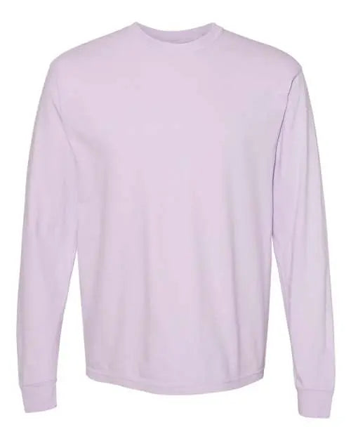 Comfort Colors - Garment-Dyed Heavyweight Long Sleeve T-Shirt - L - 6014 Comfort Colors