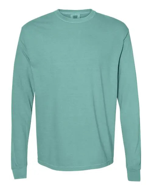 Comfort Colors - Garment-Dyed Heavyweight Long Sleeve T-Shirt - L - 6014 Comfort Colors