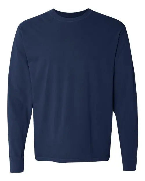 Comfort Colors - Garment-Dyed Heavyweight Long Sleeve T-Shirt - L - 6014 Comfort Colors