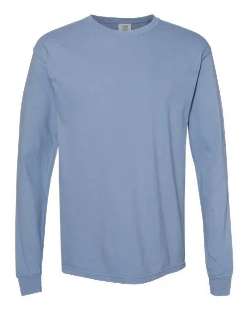 Comfort Colors - Garment-Dyed Heavyweight Long Sleeve T-Shirt - L - 6014 Comfort Colors