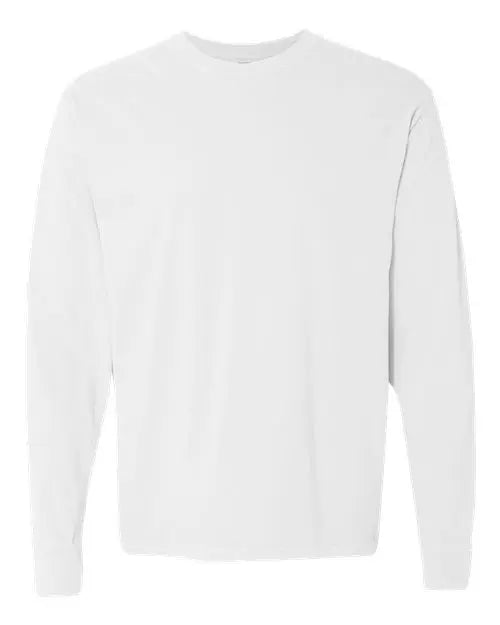 Comfort Colors - Garment-Dyed Heavyweight Long Sleeve T-Shirt - L - 6014 Comfort Colors