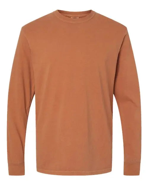 Comfort Colors - Garment-Dyed Heavyweight Long Sleeve T-Shirt - L - 6014 Comfort Colors