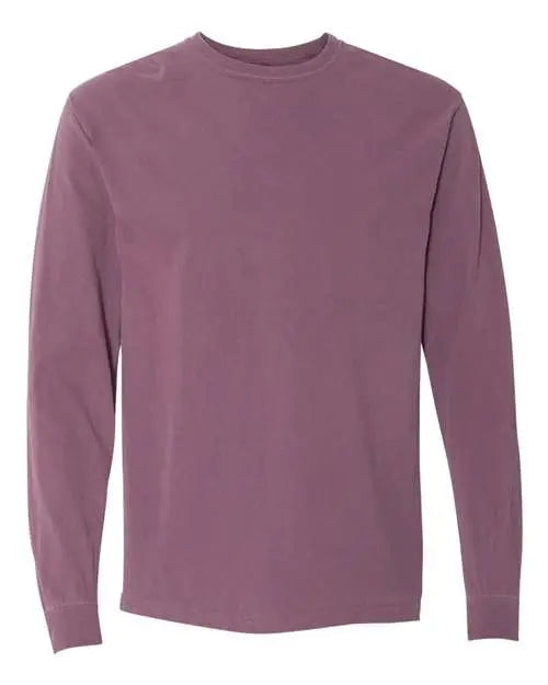 Comfort Colors - Garment-Dyed Heavyweight Long Sleeve T-Shirt - XL - 6014 Comfort Colors